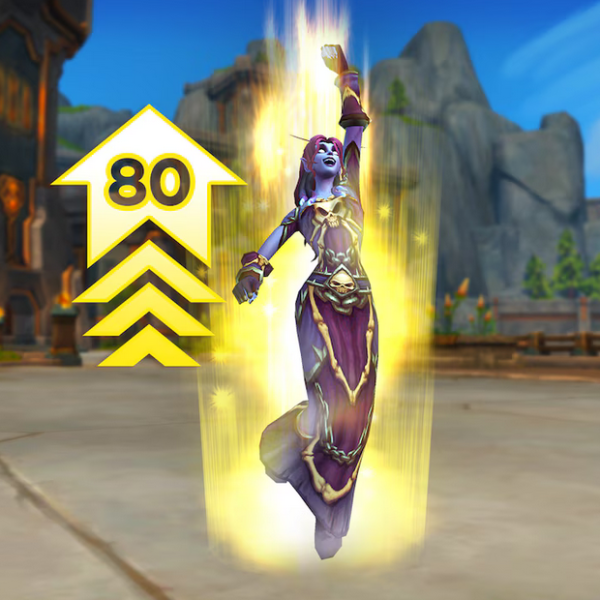 Купить улучшенную услугу повышения уровня до 80-го